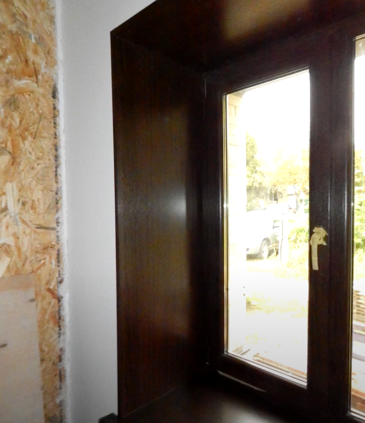 Установка цветного окна